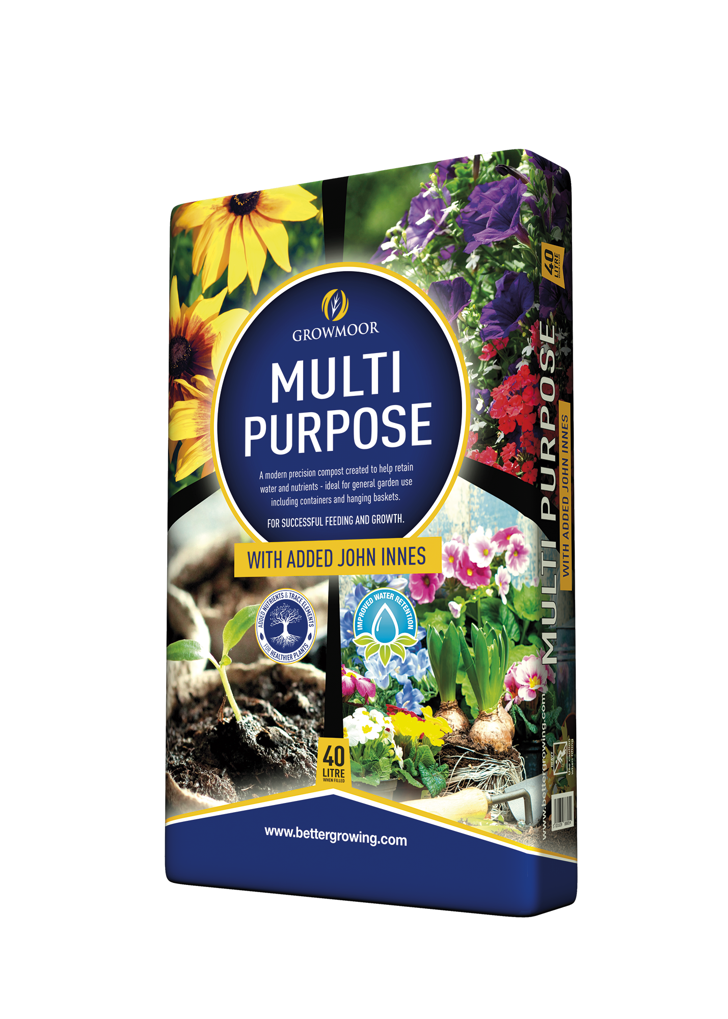Growmoor Multi-Purpose Compost + JI 40L