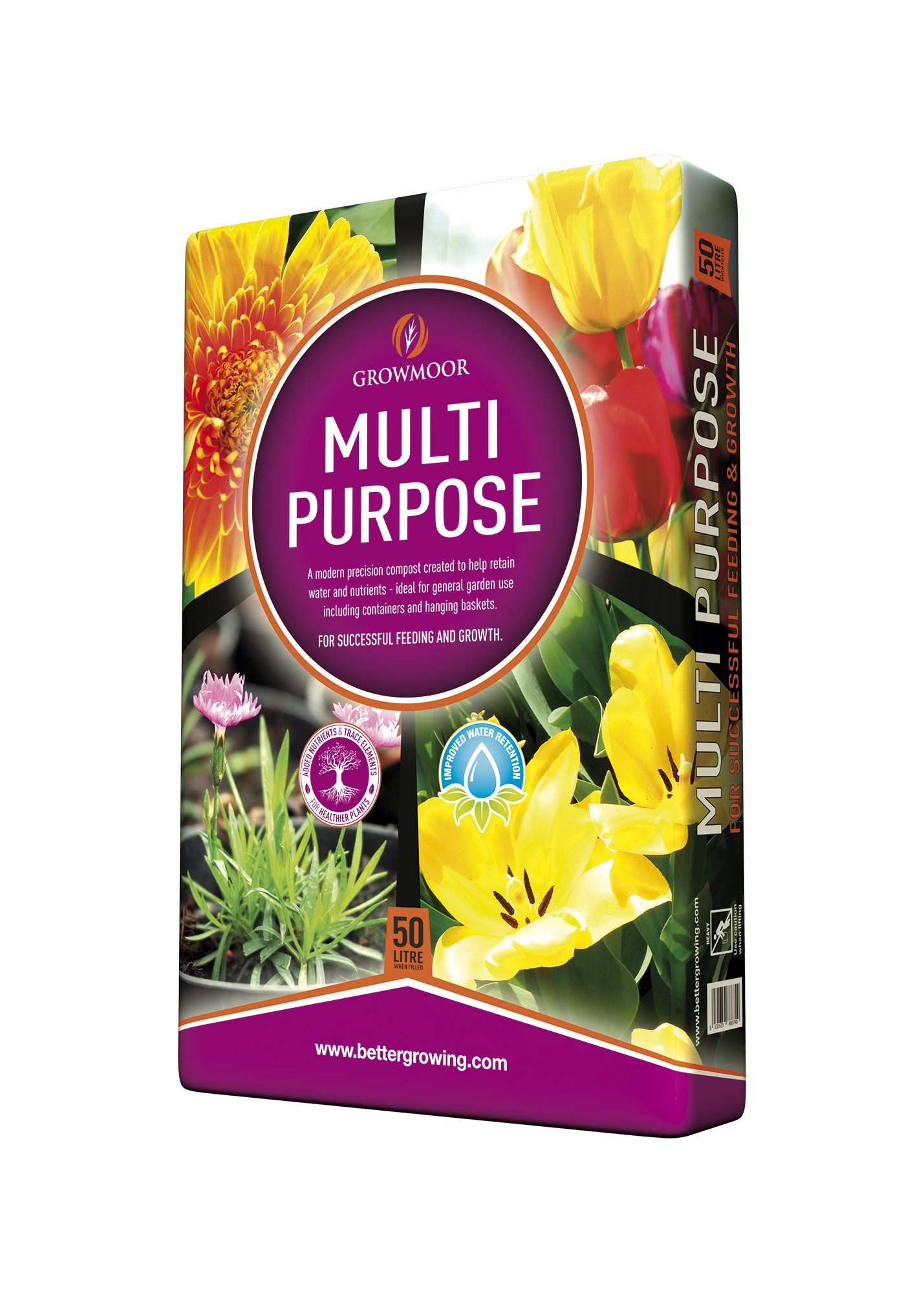Growmoor Multi-Purpose Compost 50L 2 for £10