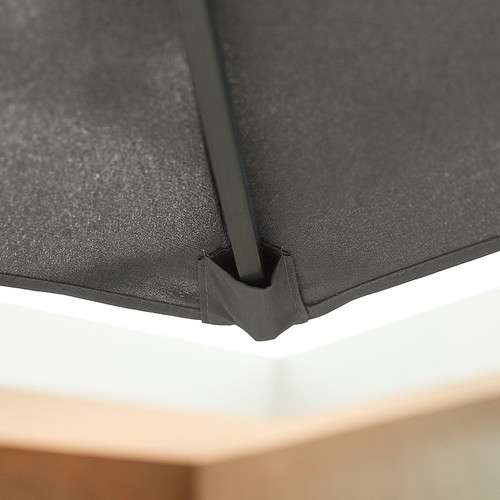 Antigua Aluminium Parasol - 3m x 2m Rectangular - Grey