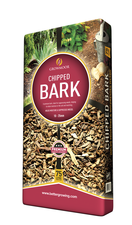 Growmoor Chipped Bark 75L