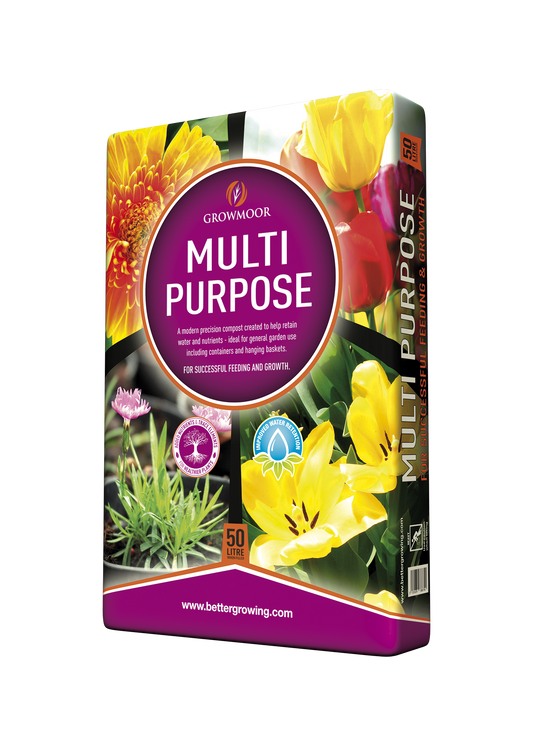 Growmoor Multi-Purpose Compost 50L 2 for £10