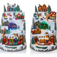 39cm Animated Alpine Village
